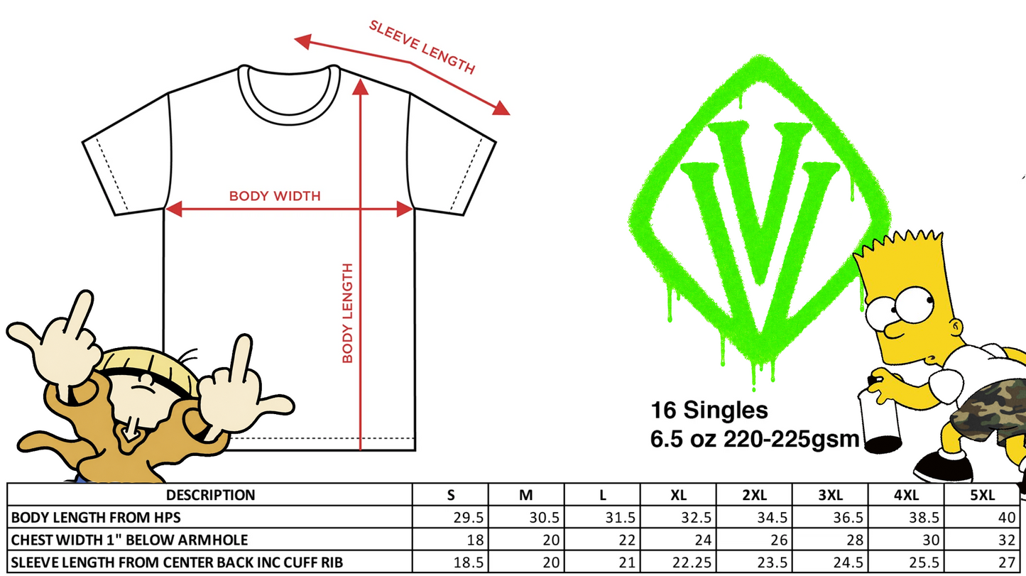Cartoon Vices Tee