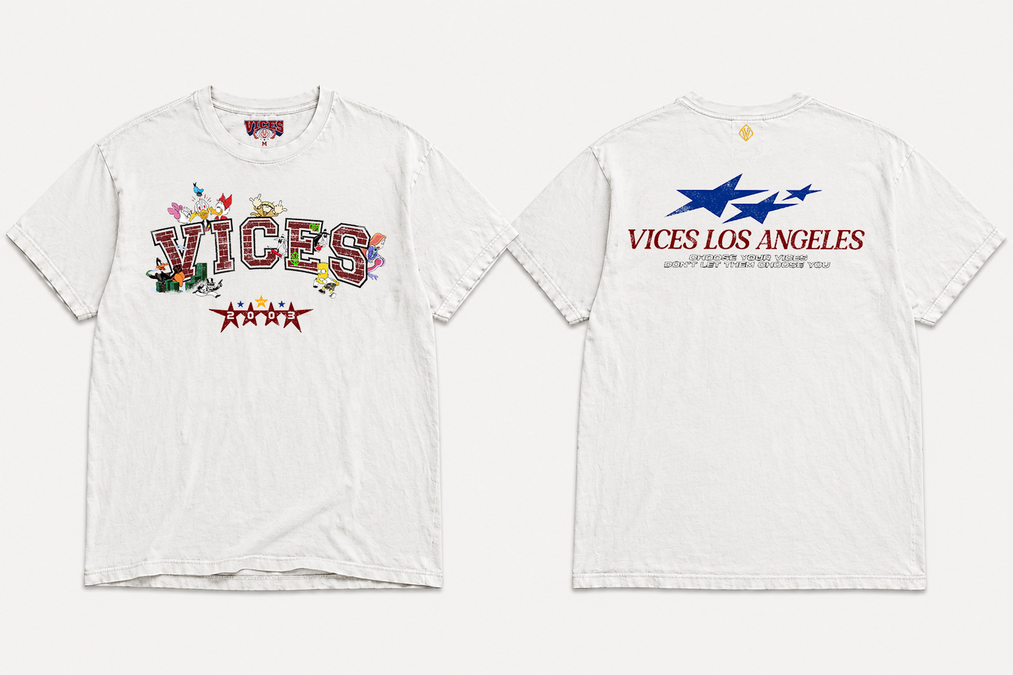 Cartoon Vices Tee